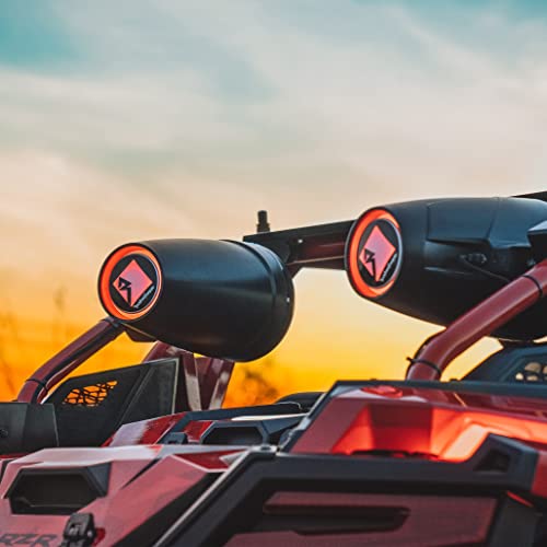 Rockford Fosgate RZR19PXP-STG6 Audio Kit: PMX-3 Receiver, 1500-Watt Amp, Front Speakers & M2 Tweeters, M2 Color Optix Lighted 10” Subwoofer & M2 8” Rear Speakers for Select RZR Pro XP Models (2019+) Rockford Fosgate RZR19PXP-STG6 Audio Kit: PMX-3 Receiver, 1500-Watt Amp, Front Speakers & M2 Tweeters, M2 Color Optix Lighted 10” Subwoofer & M2 8” Rear Speakers for Select RZR Pro XP Models (2019+)